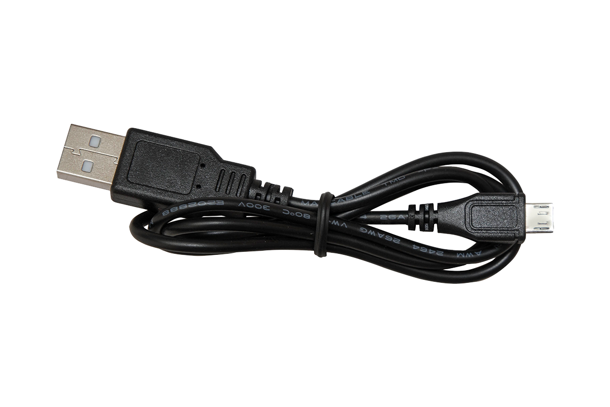 Conquistador Derecho Facturable Micro USB Charging Cord (For QuiqLiteX and QuiqLiteX2) - QuiqLite Inc.