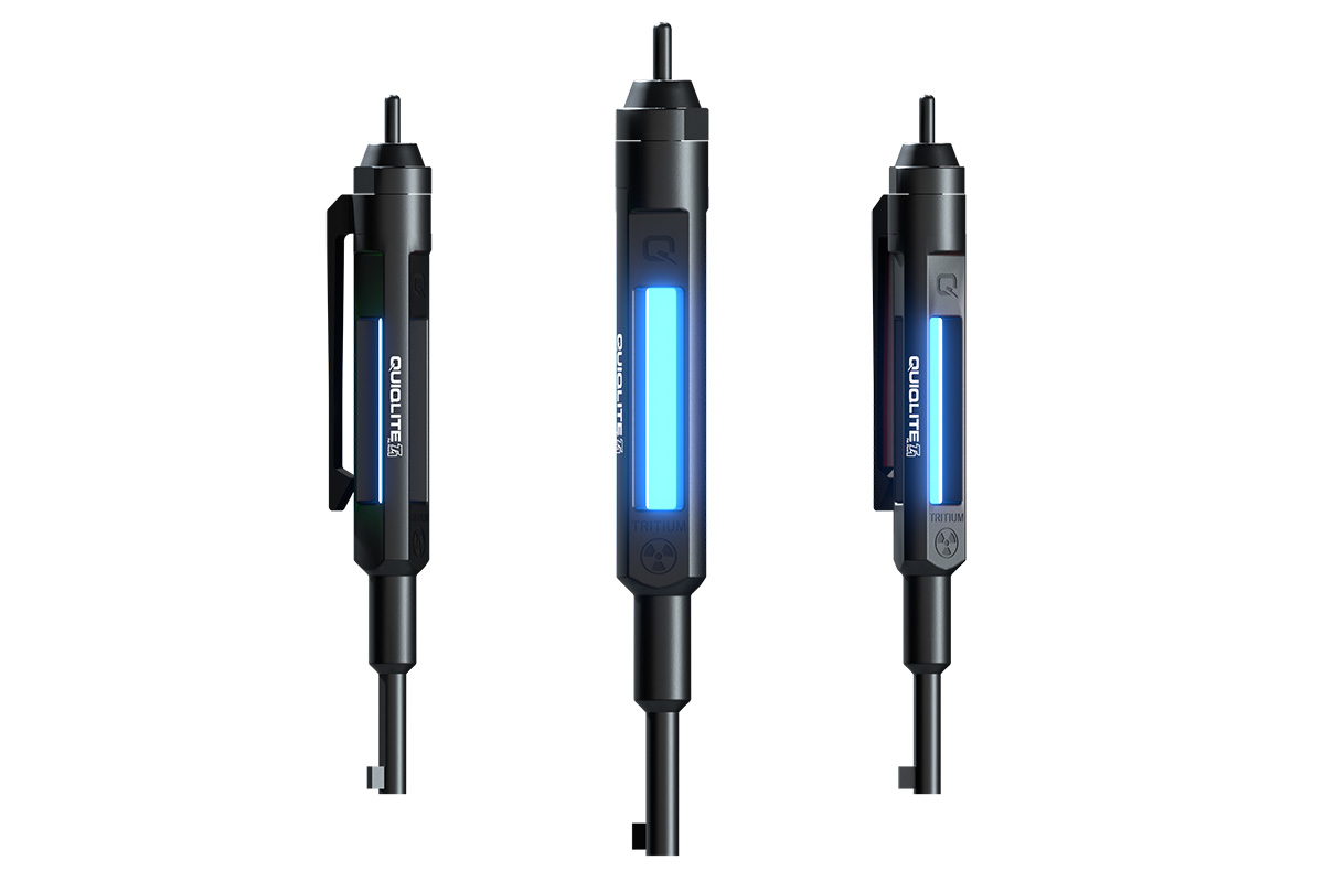 T1 Tritium Tactical Cuff Key - Ice Blue - QuiqLite Inc.